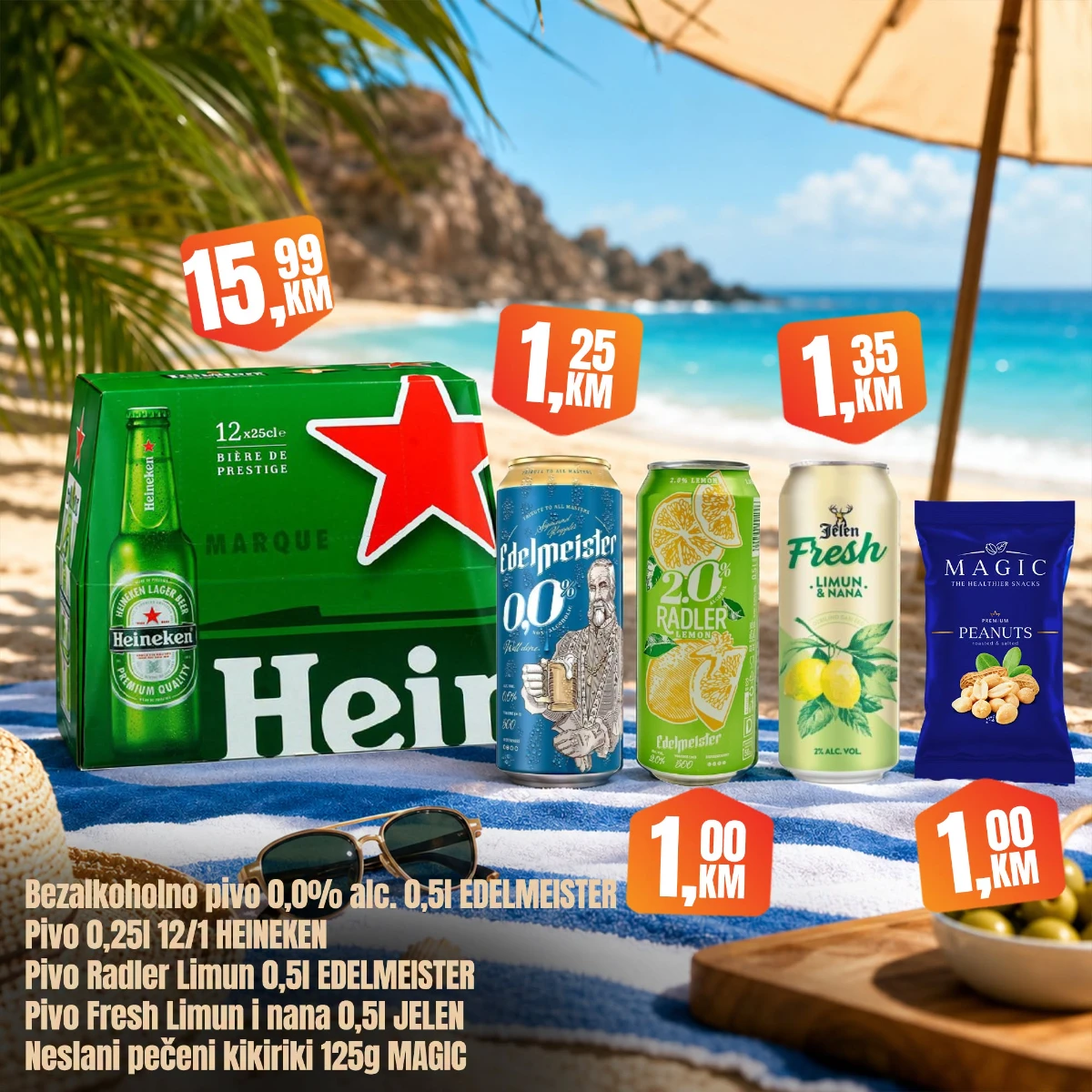 Fortuna Market vikend akcija strana 14 – Cedevita 1,50 KM i Voćne Kapi 2,35 KM