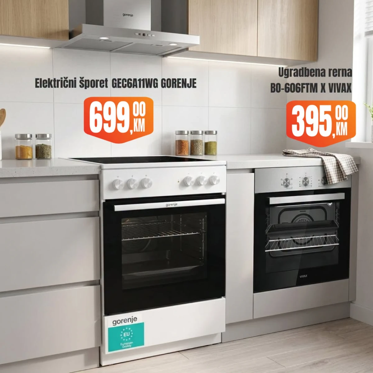Fortuna Market vikend akcija strana 23 – mašina za suđe Vivax 509 KM i kuhalo za vodu Gorenje 45 KM