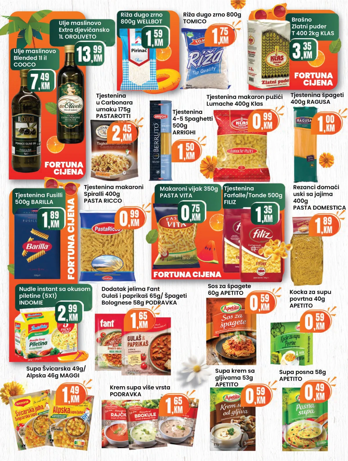 Fortuna katalog akcija do 30% – prehrana i proizvodi za domaćinstvo (strana 10)