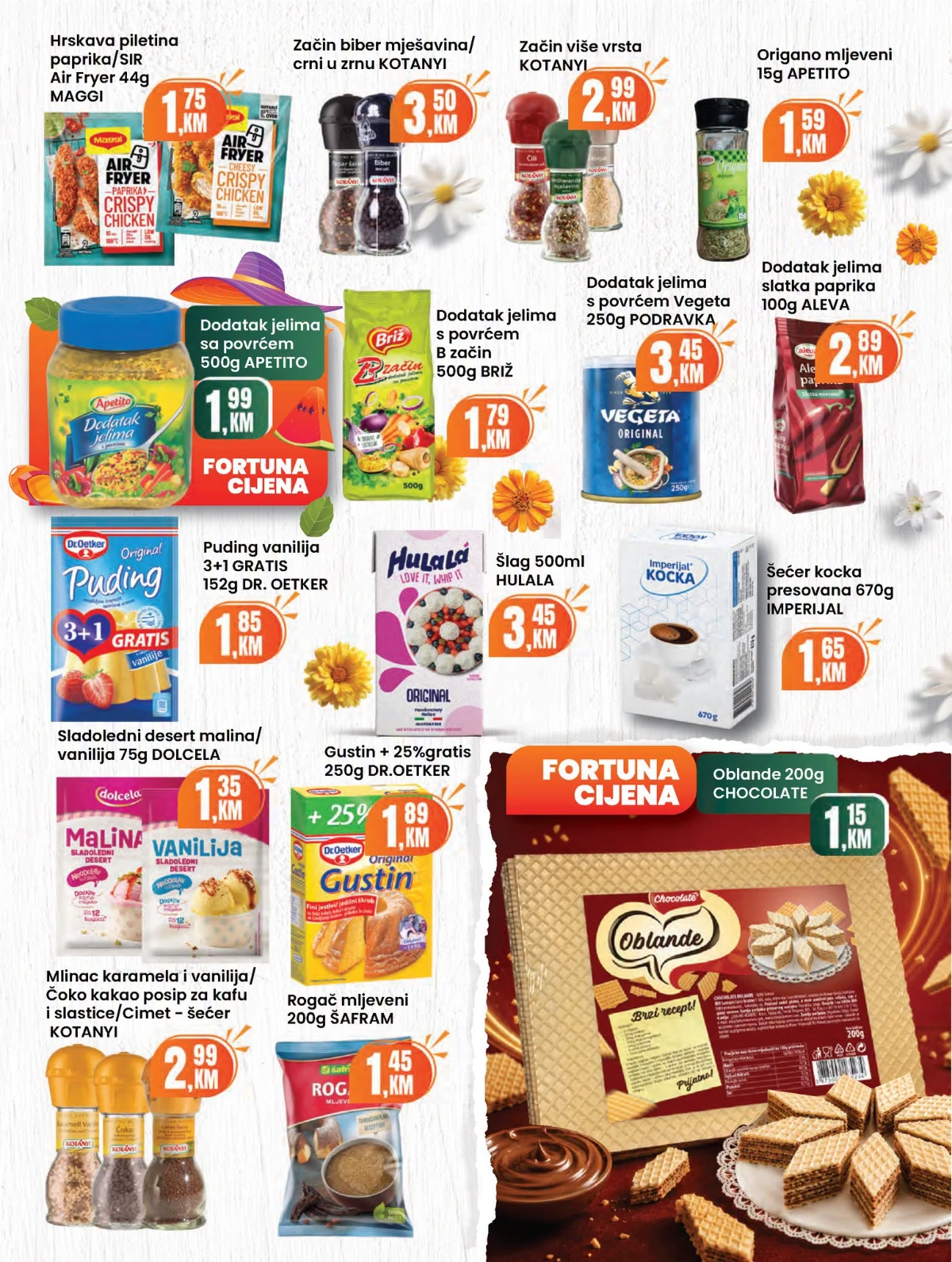 Fortuna katalog akcija do 30% – prehrana i proizvodi za domaćinstvo (strana 11)
