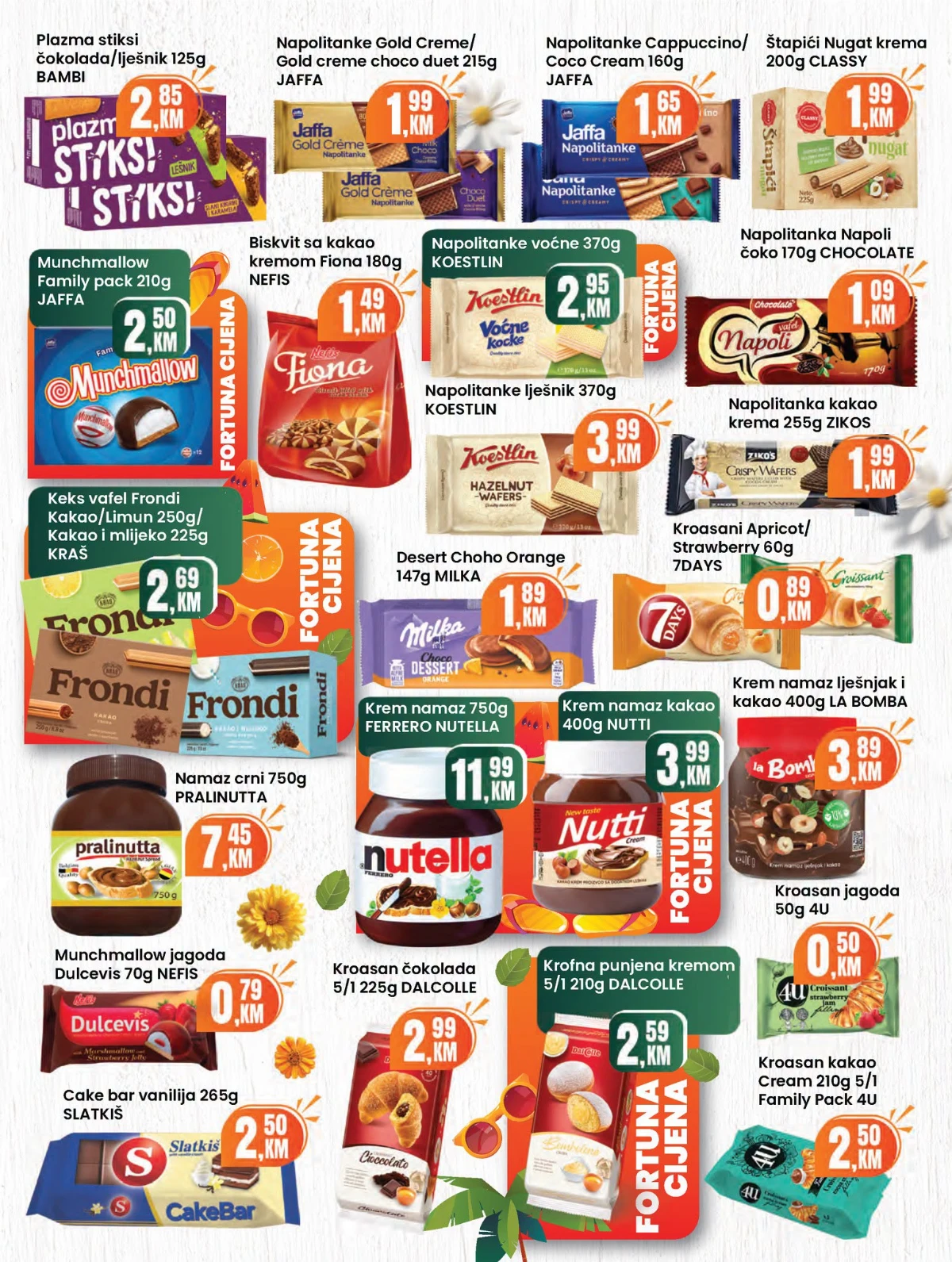 Fortuna katalog akcija do 30% – prehrana i proizvodi za domaćinstvo (strana 13)