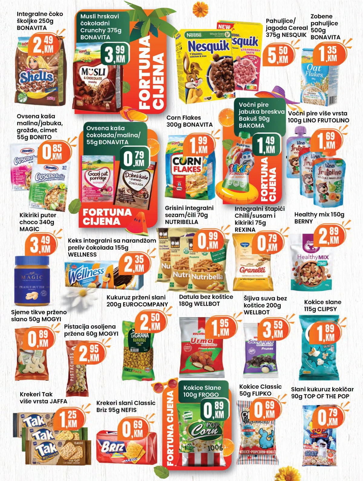 Fortuna katalog akcija do 30% – prehrana i proizvodi za domaćinstvo (strana 16)