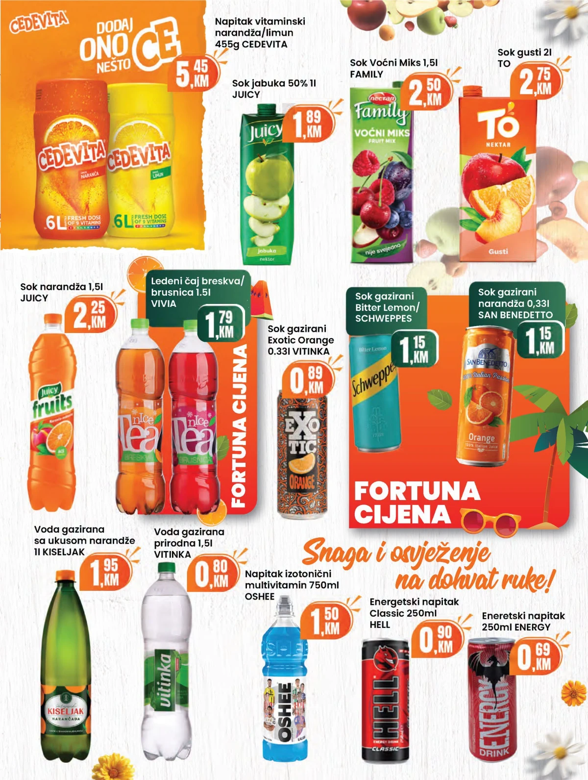 Fortuna katalog akcija do 30% – prehrana i proizvodi za domaćinstvo (strana 19)