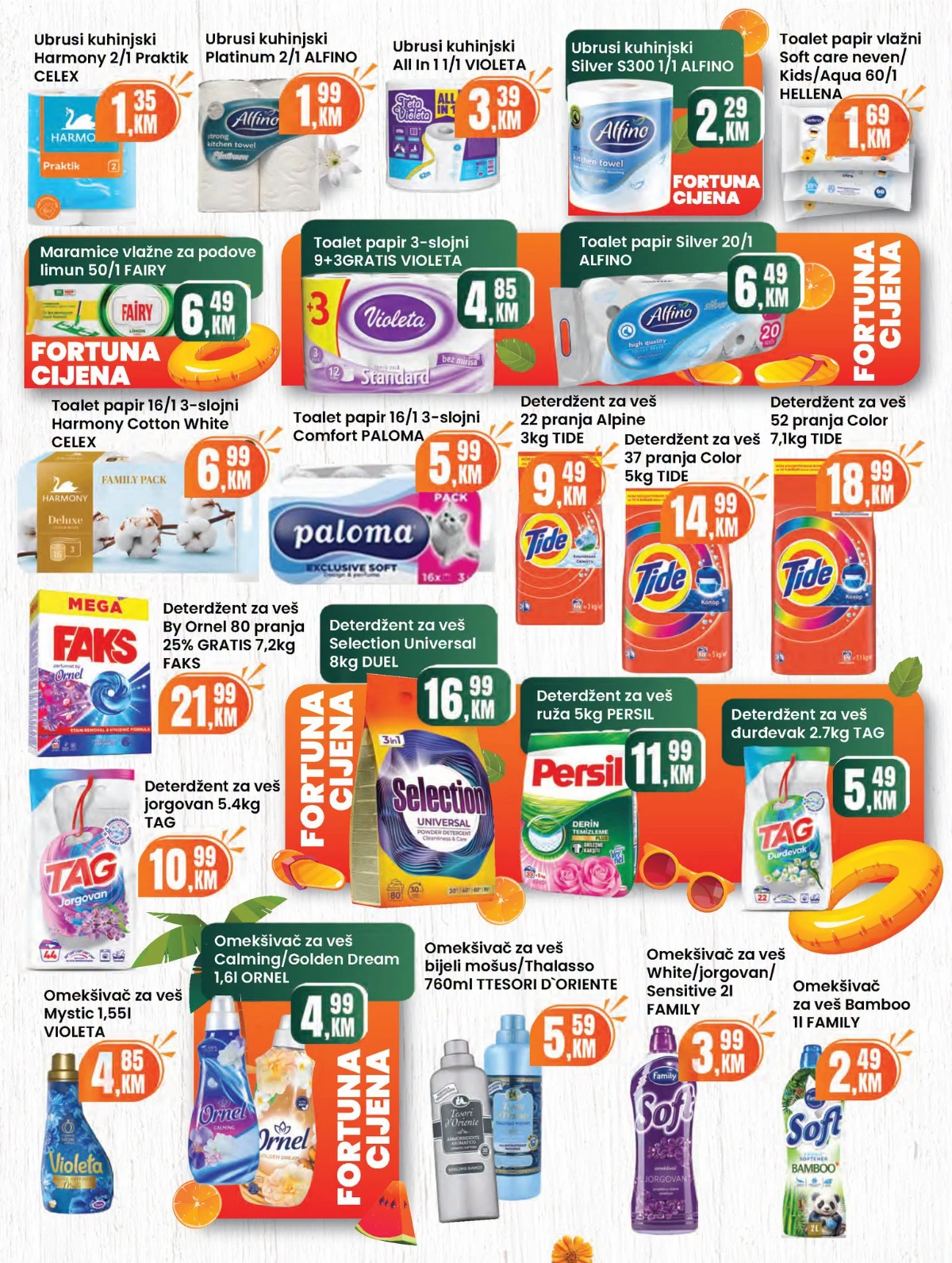 Fortuna katalog akcija do 30% – prehrana i proizvodi za domaćinstvo (strana 22)
