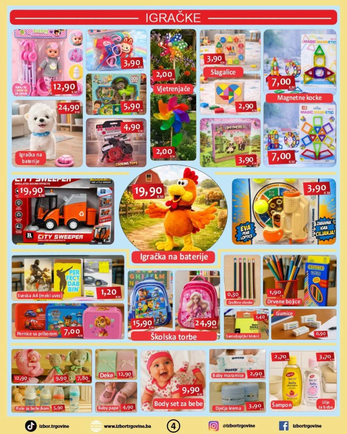 Izbor Trgovine katalog do 12.06.2026 – igračke, školski pribor i dječiji artikli