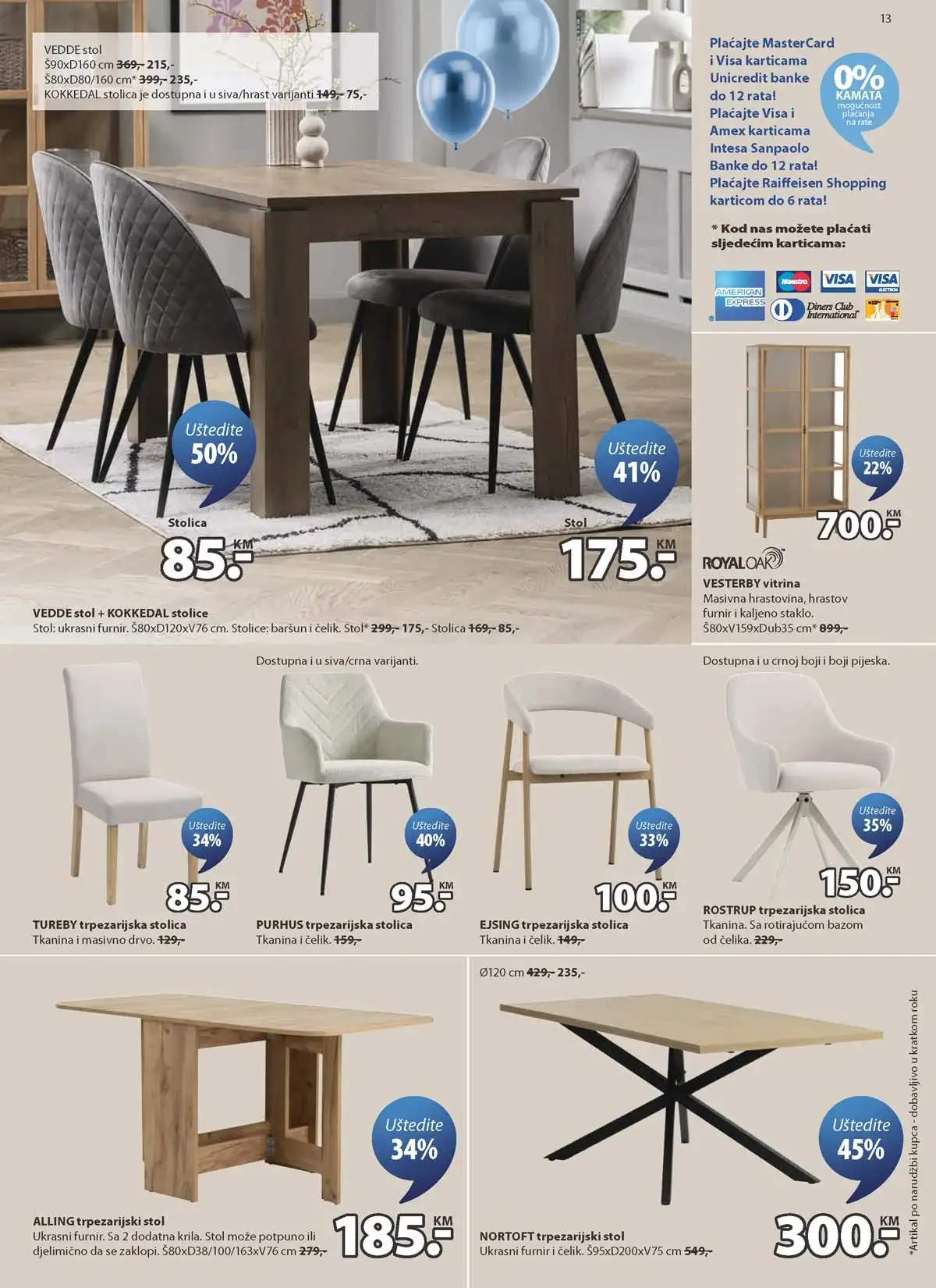 JYSK rođendanska akcija katalog sniženja namještaja i opreme za dom – strana 13 – do 14.04.2026