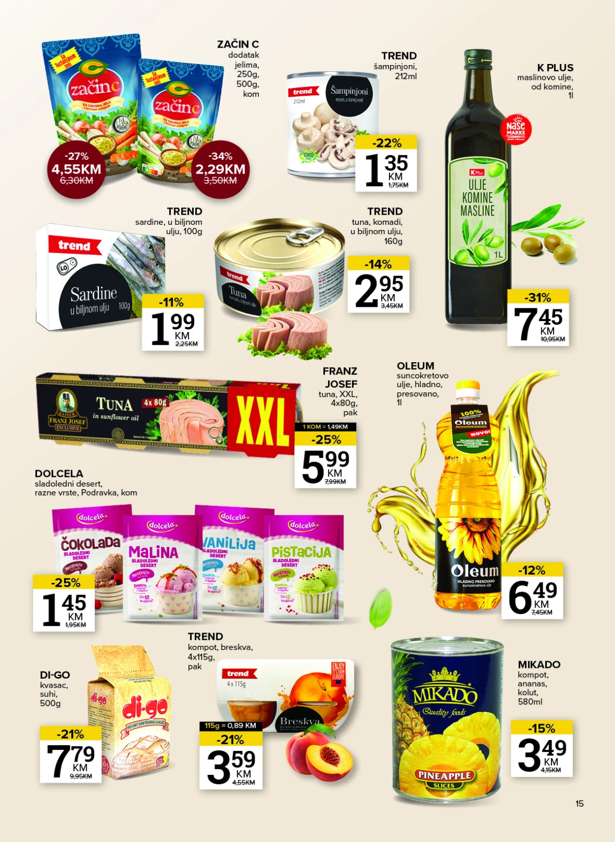 Konzum i Mercator katalog do 03.08.2026. – stranica 15