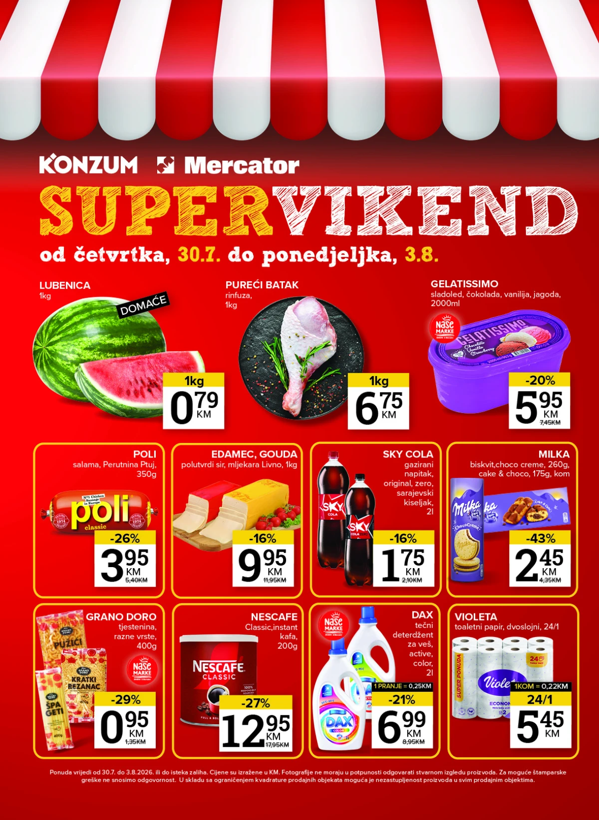 Konzum i Mercator katalog do 03.08.2026. – stranica 32