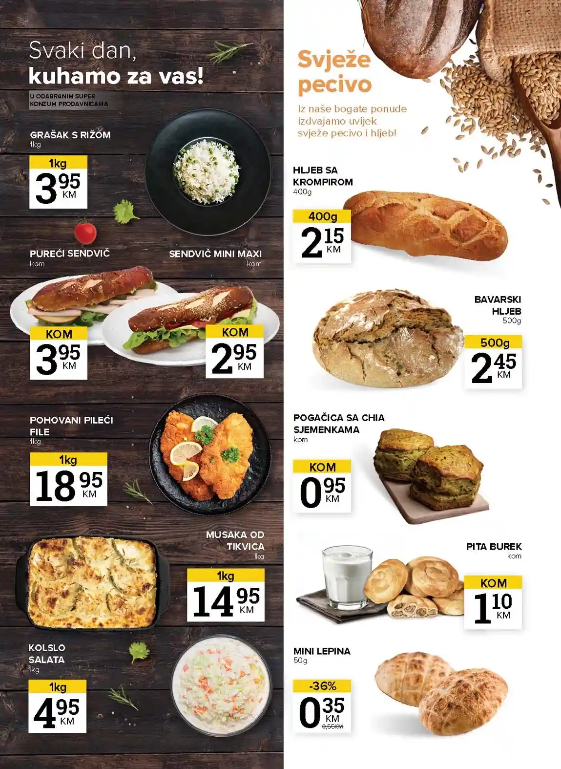 Konzum akcija Mercator katalog