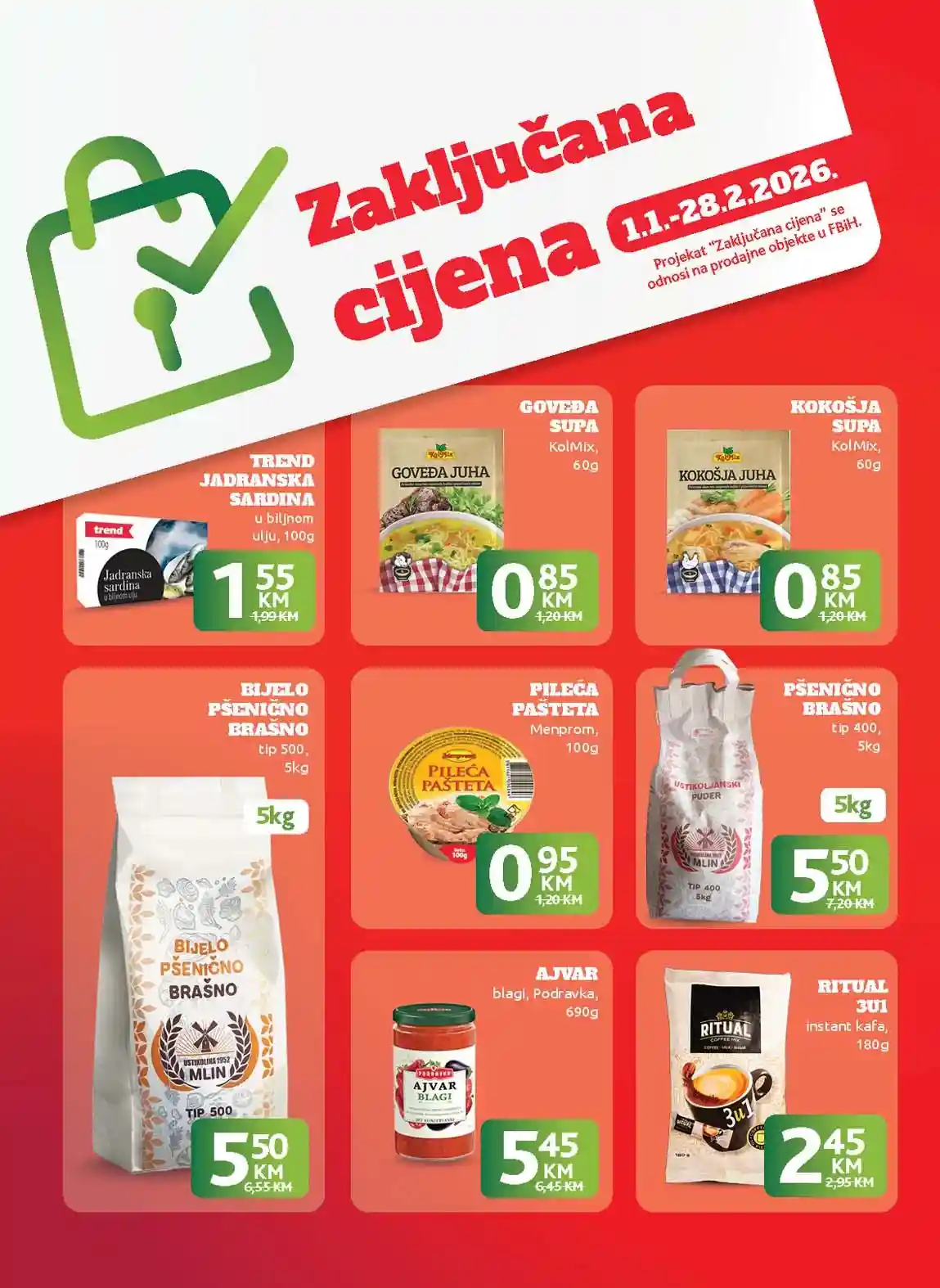 Konzum akcija Mercator katalog