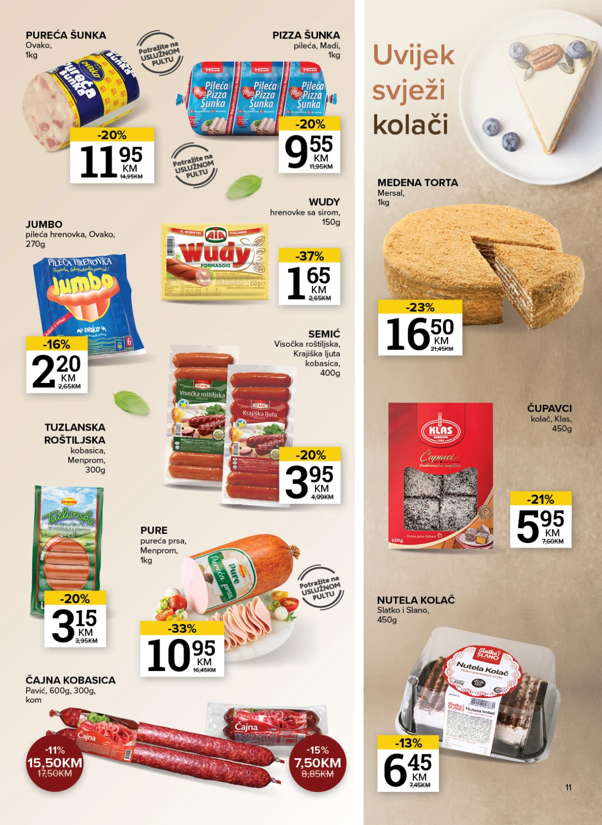 Konzum i Mercator akcija katalog sniženja do 11. maja 2026 – strana 11