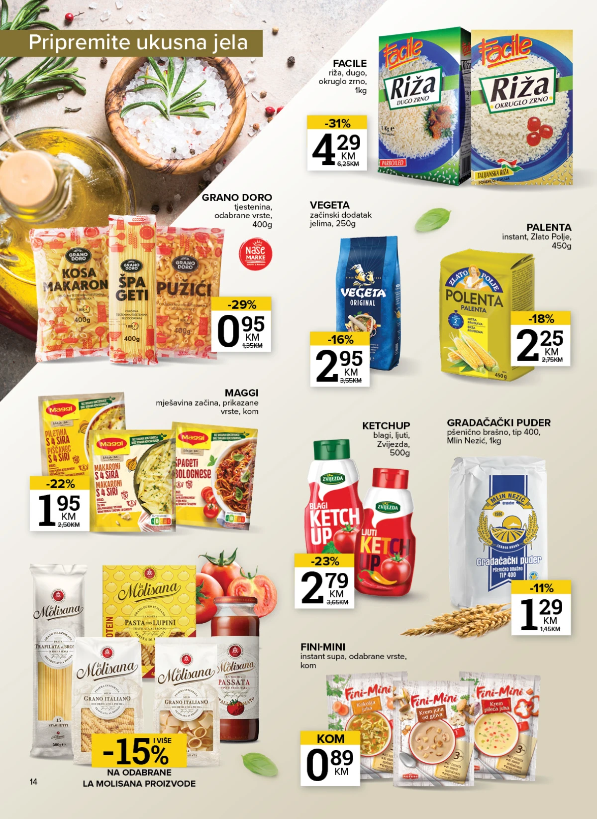 Konzum i Mercator sedmična akcija na čokolade, kekse i slatki program