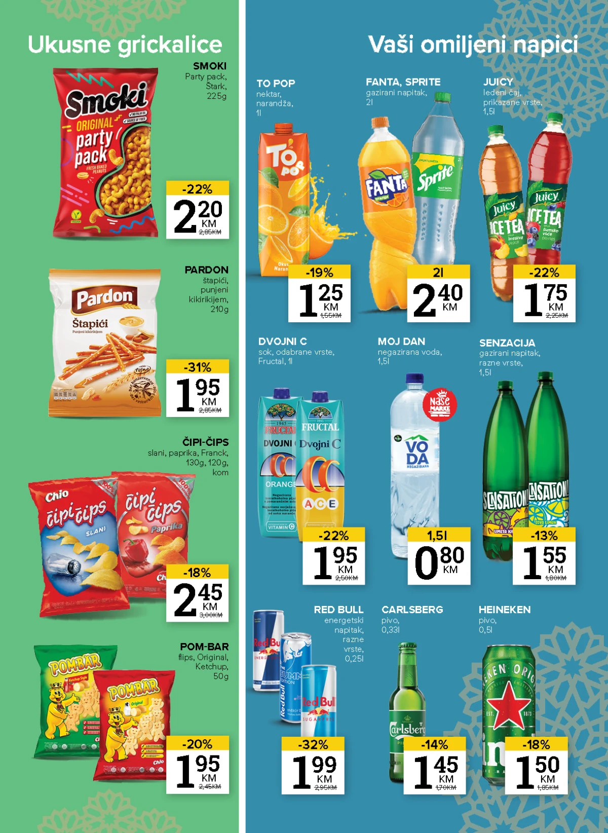 Konzum i Mercator katalog maj 2026 deterdženti i kućna hemija akcija