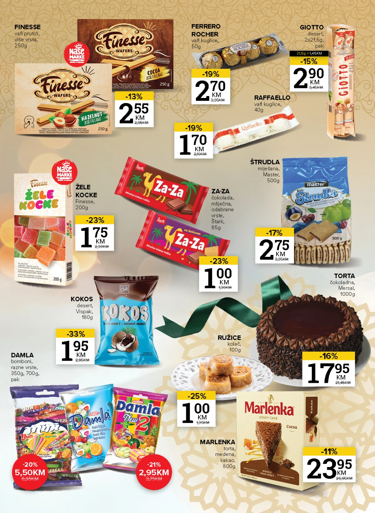 Konzum i Mercator katalog maj 2026 baby proizvodi i pelene akcija
