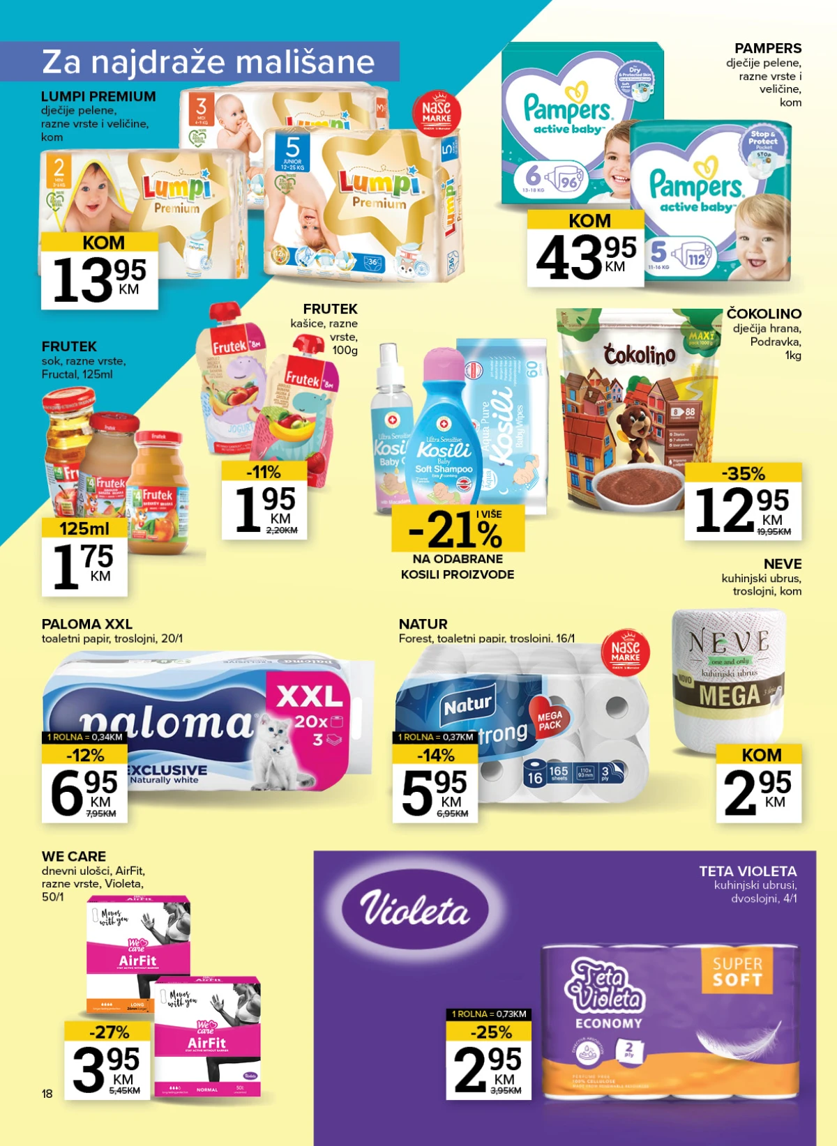 Konzum i Mercator katalog akcijskih ponuda do 27.07.2026. – stranica 18