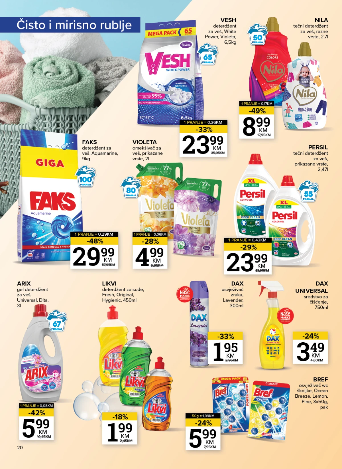 Konzum i Mercator katalog akcijskih ponuda do 27.07.2026. – stranica 22