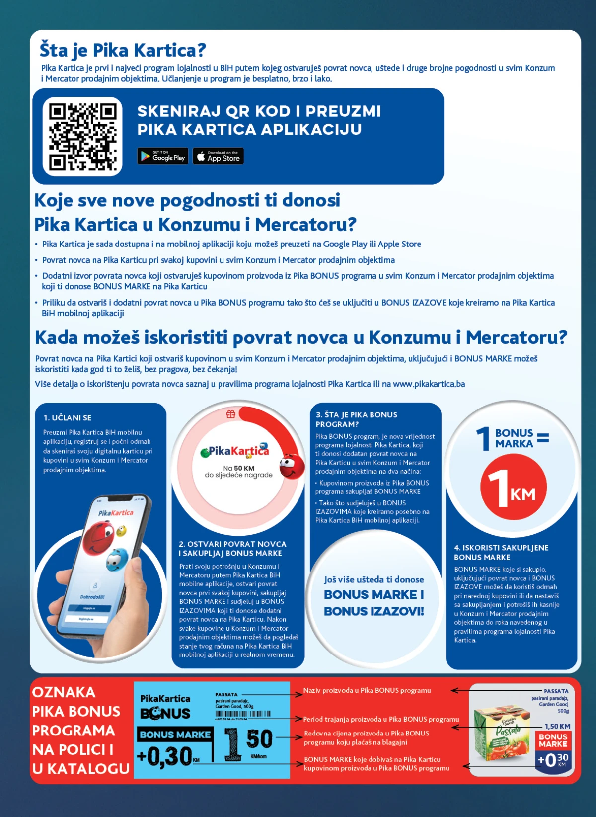 Konzum i Mercator katalog akcijskih ponuda do 27.07.2026. – stranica 28