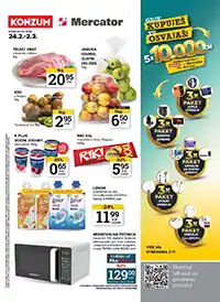 Mercator akcija Konzum katalog Konzum akcija Mercator katalog