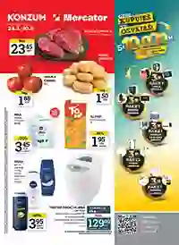 Konzum i Mercator akcija katalog sniženja do 50%