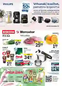 Konzum i Mercator akcija katalog sniženja do 50%