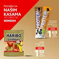 Konzum Top prodaja na kasama – akcijski katalog februar 2026