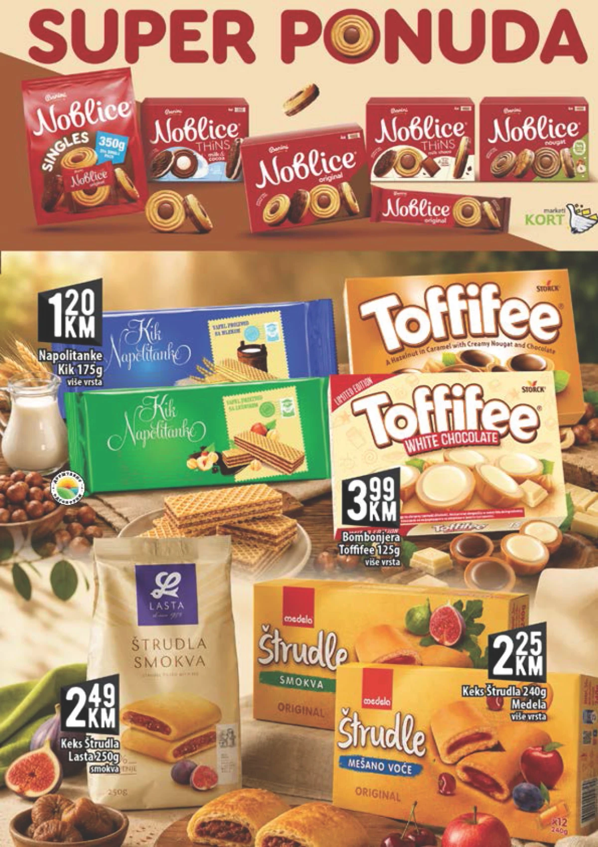 Kort akcija – Grand kafa, Plazma i Nutella po sniženim cijenama