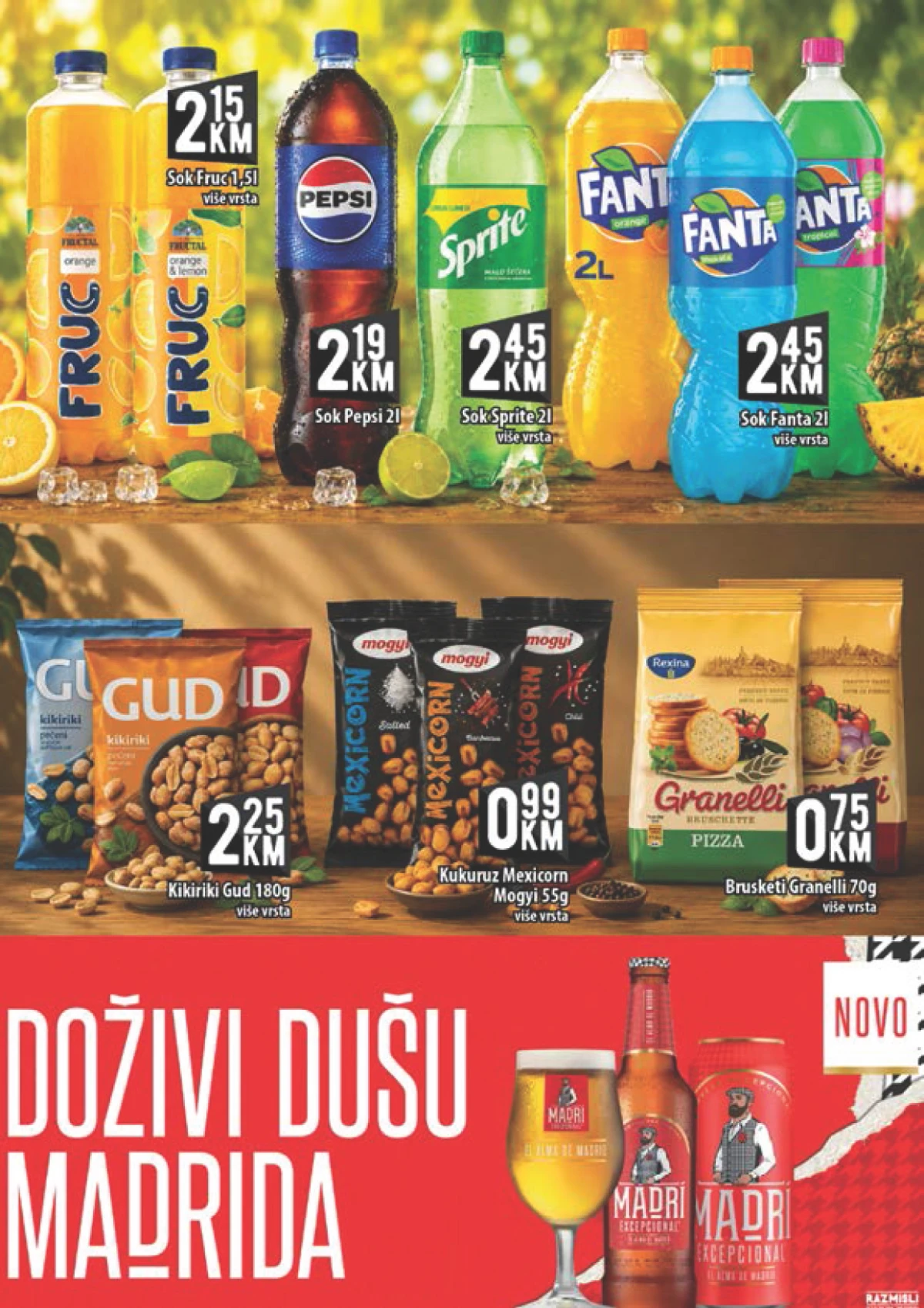 Kort katalog – Violeta, Colgate i Palmolive proizvodi na akciji