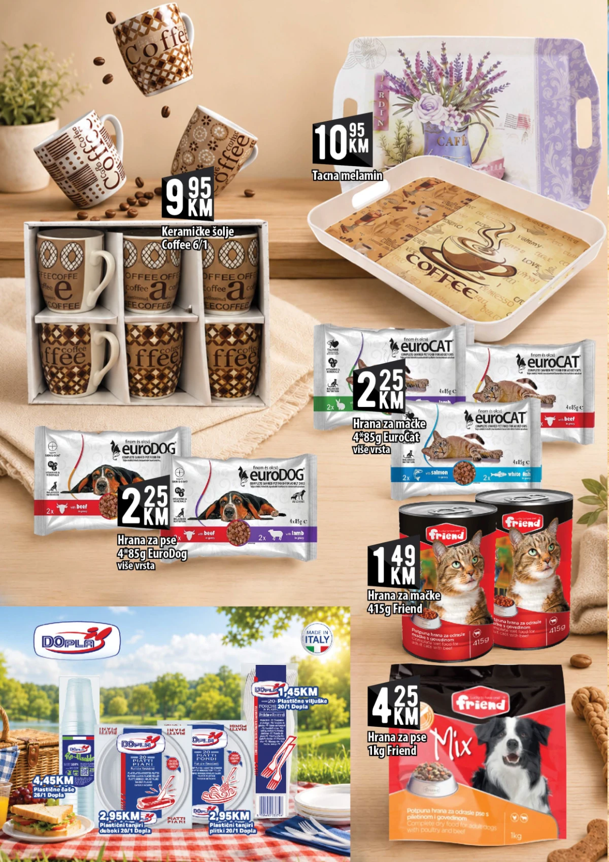 Kort Market katalog strana 22 – raznovrsna akcijska ponuda za dom i porodicu