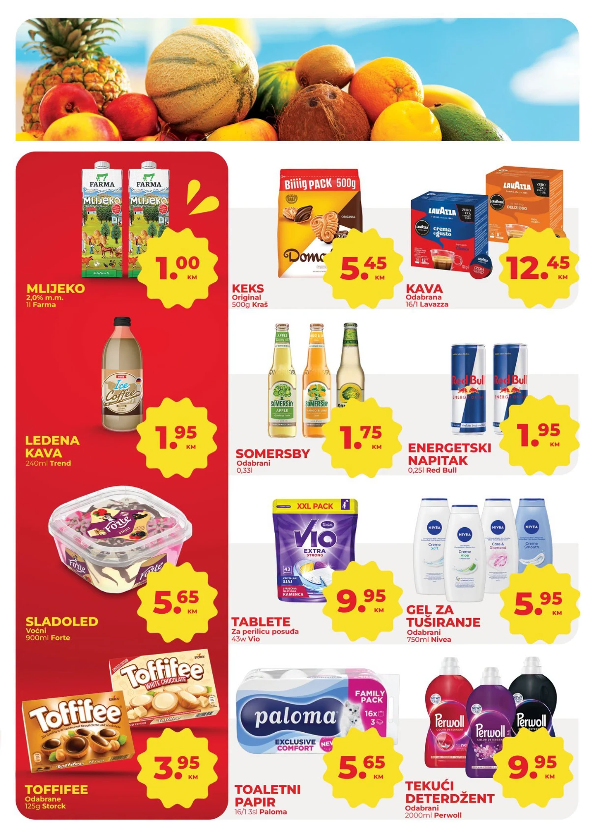 Namex vikend akcija strana 2 – Lavazza kafa, Somersby, Red Bull, Perwoll i Paloma na sniženju