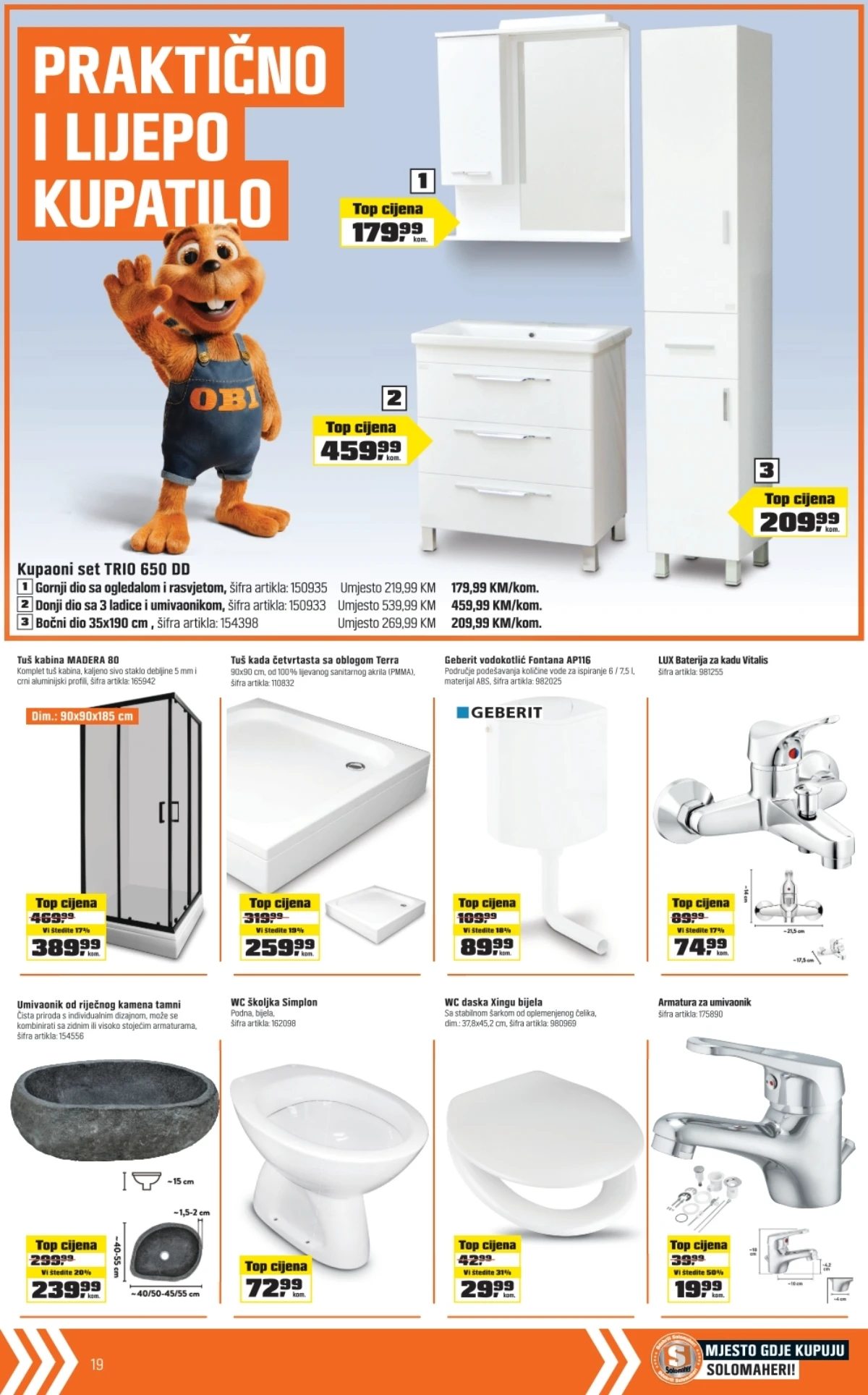 OBI katalog Solomaheri mogu sve – strana 19 OBI katalog Solomaheri mogu sve strana 19 – ponuda do 20.06.2026.