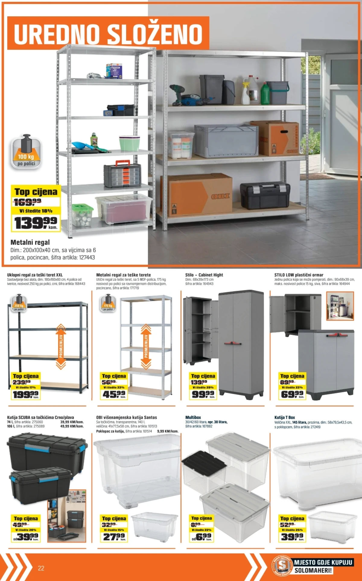 OBI katalog Solomaheri mogu sve – strana 22 OBI katalog Solomaheri mogu sve strana 22 – ponuda do 20.06.2026.