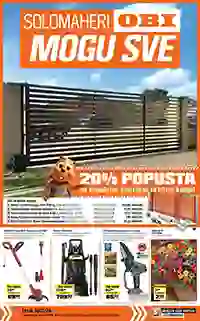 OBI katalog Solomaheri mogu sve sniženja do 10. maja 2026.