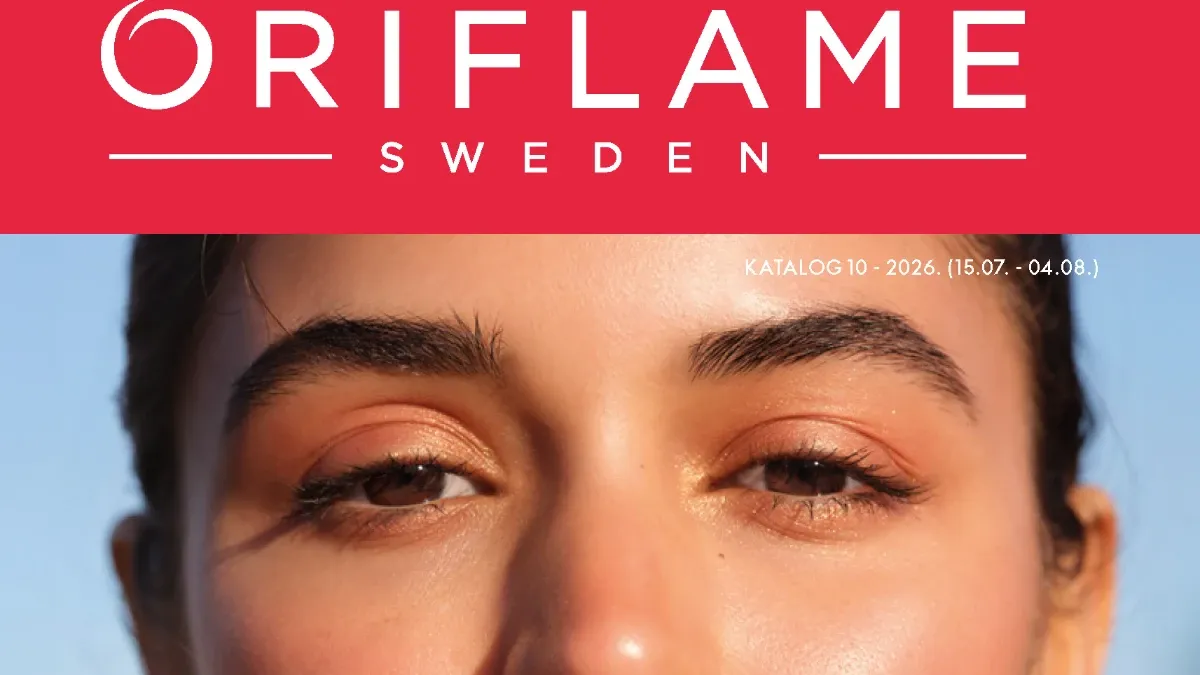 Oriflame katalog 10/2026 – popusti do 50% na šminku, parfeme, njegu kože i beauty proizvode do 04.08.2026.