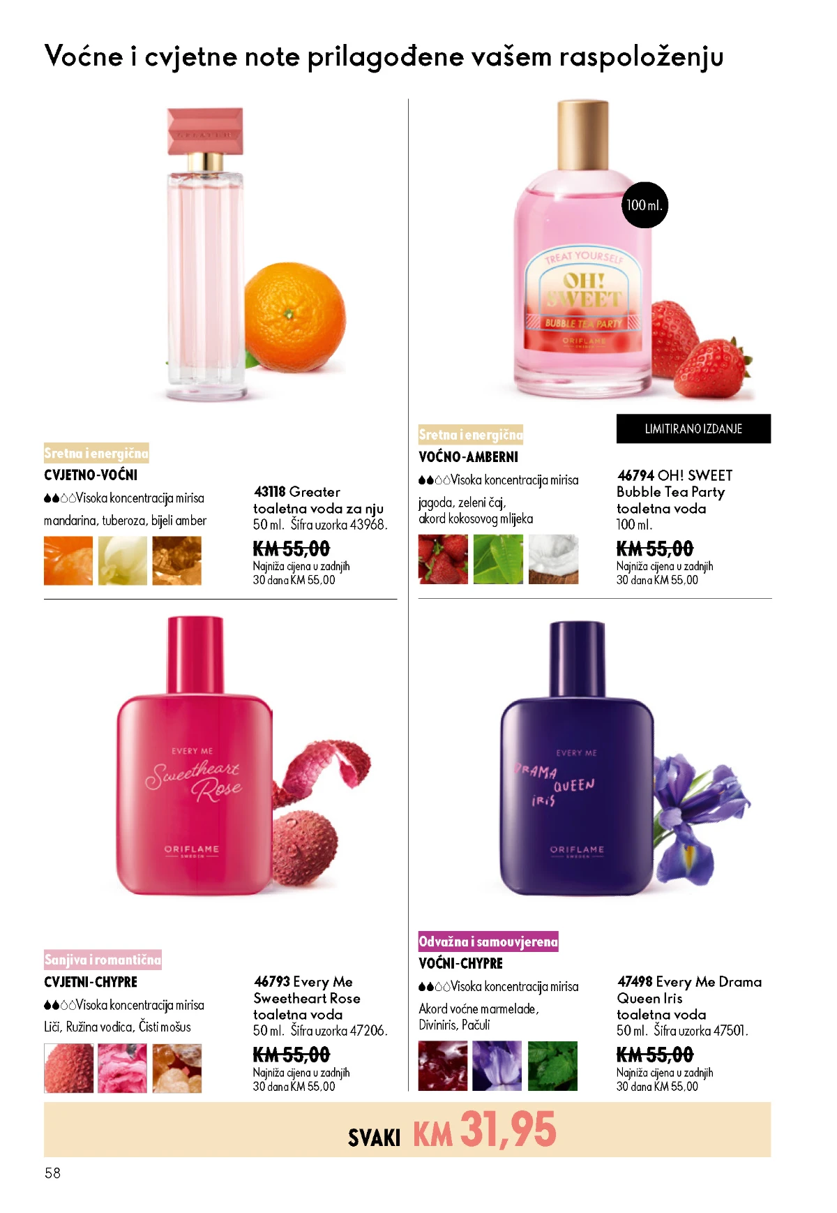 Oriflame kataloška ponuda sniženja