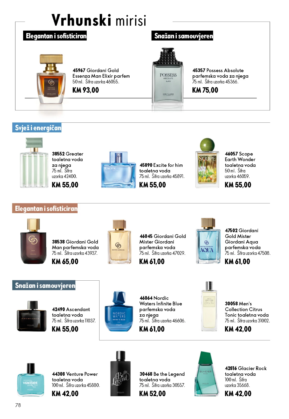 Oriflame kataloška ponuda sniženja