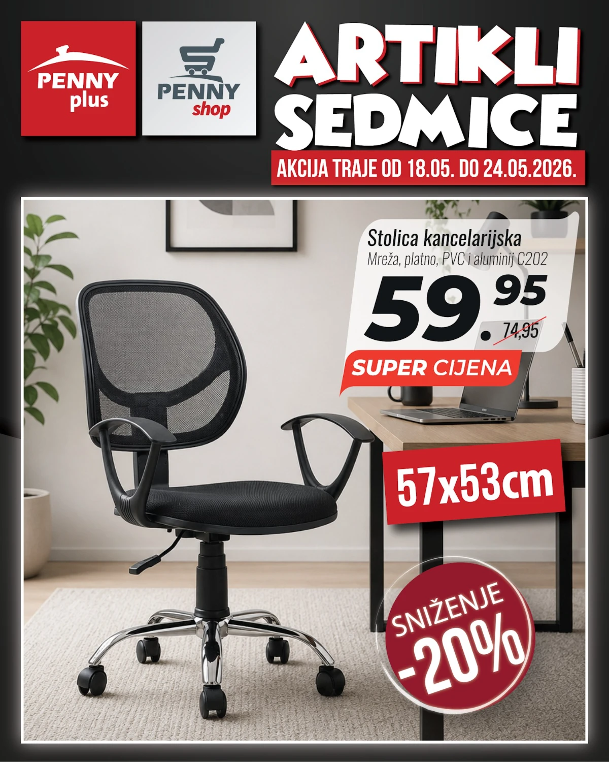 Penny katalog strana 12 – uredske stolice i oprema za kancelariju