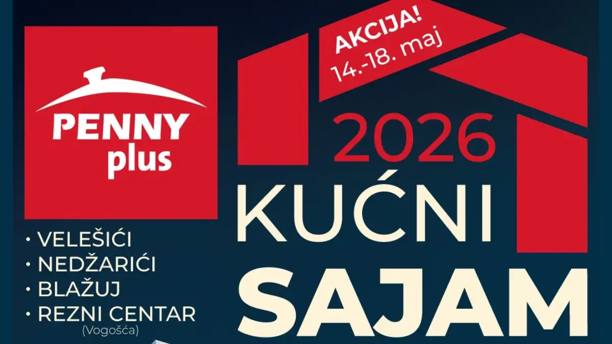 Penny Plus Kućni sajam 2026 – akcija, prezentacije i popusti za dom od 14. do 18.05.2026.