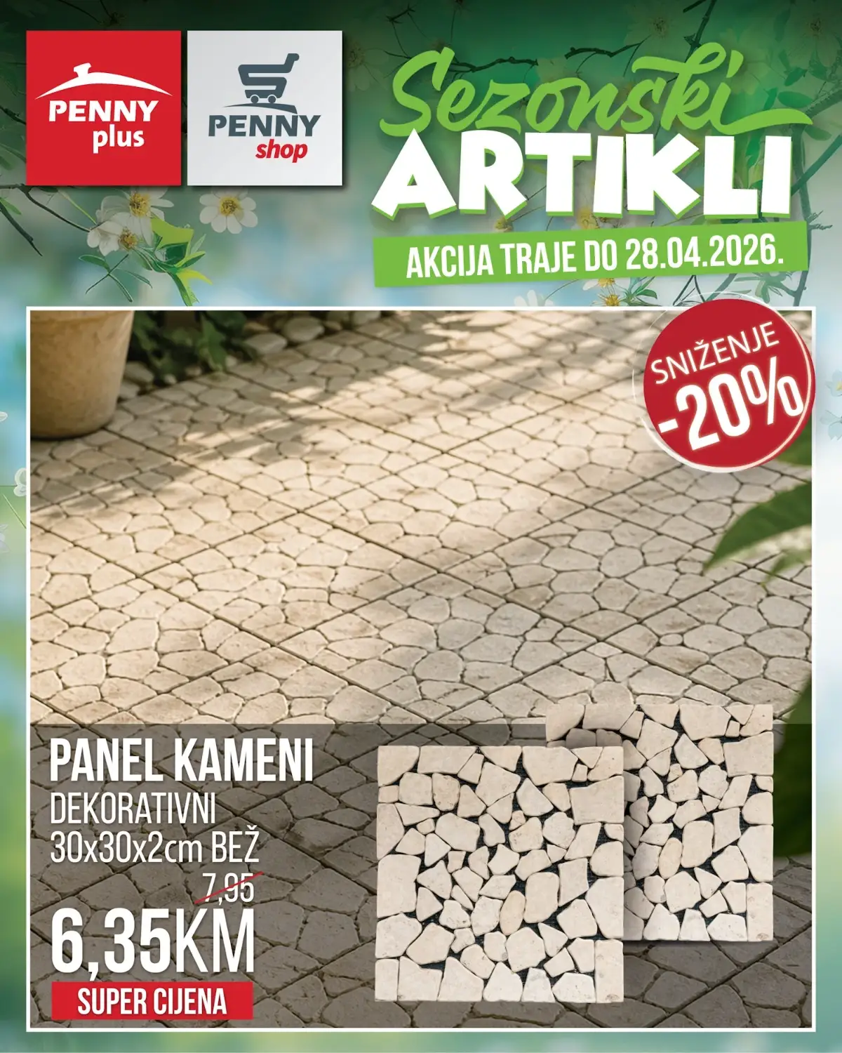 Penny Plus katalog strana 1 – artikli sedmice do 28. aprila 2026