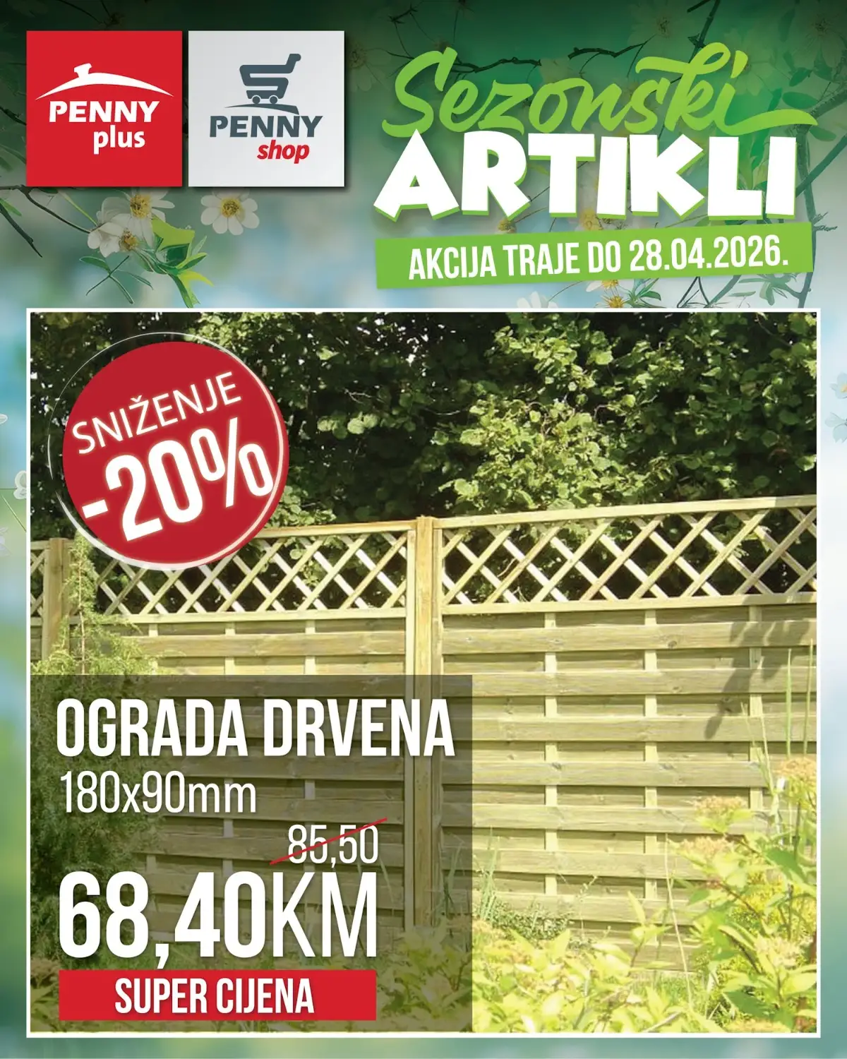 Penny Plus katalog strana 4 – artikli sedmice do 28. aprila 2026