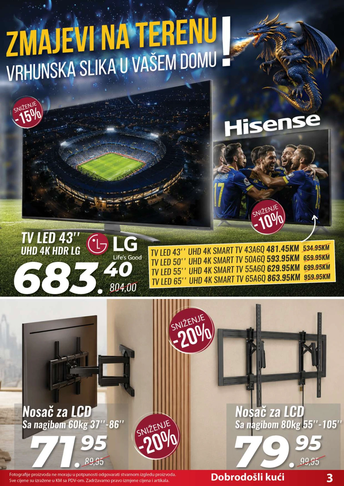 Penny Plus LG i Hisense televizori – strana 3