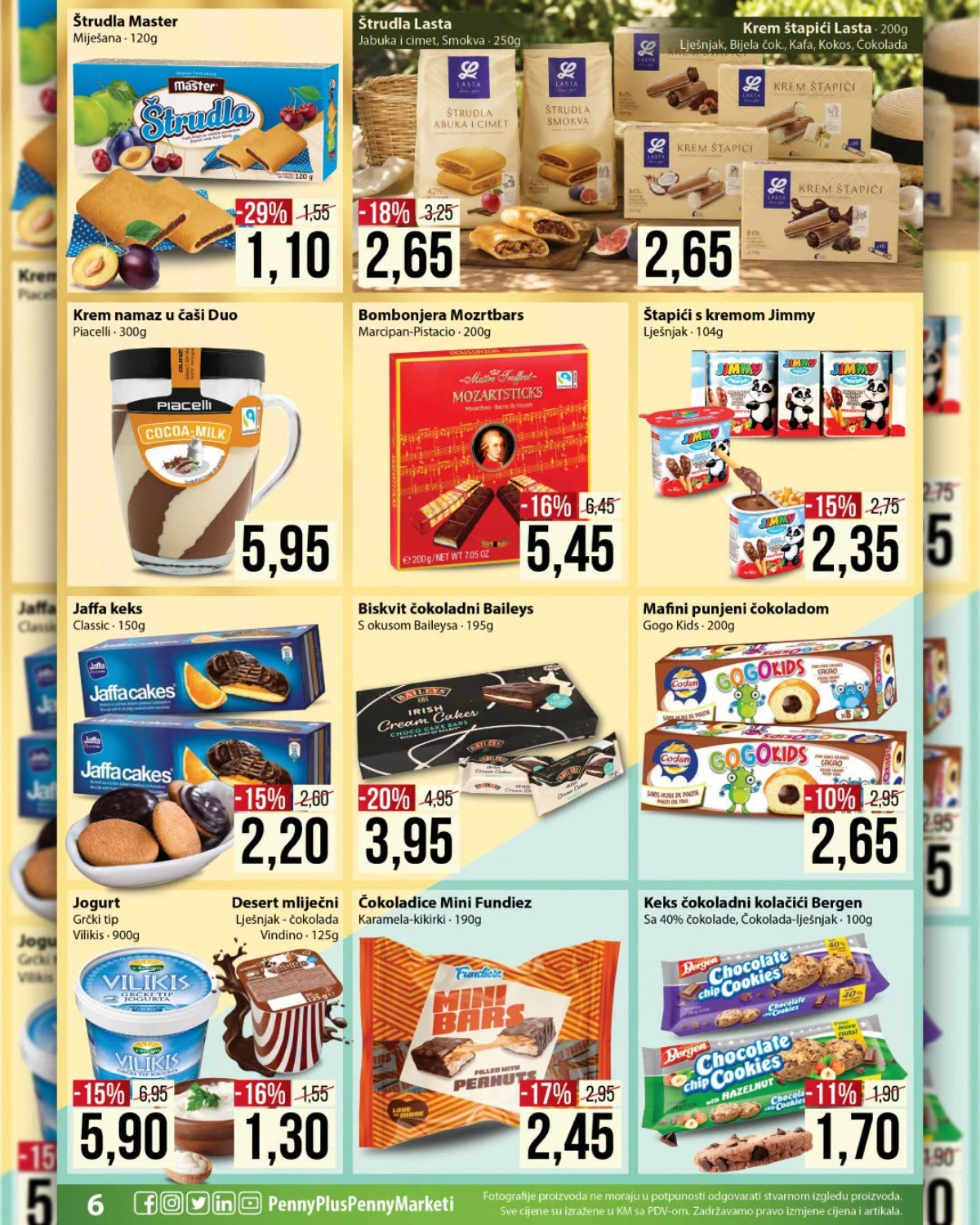 PENNY Marketi katalog 17.07. do 09.08.2026. – štrudle, keksi, čokolade i slatkiši na akciji