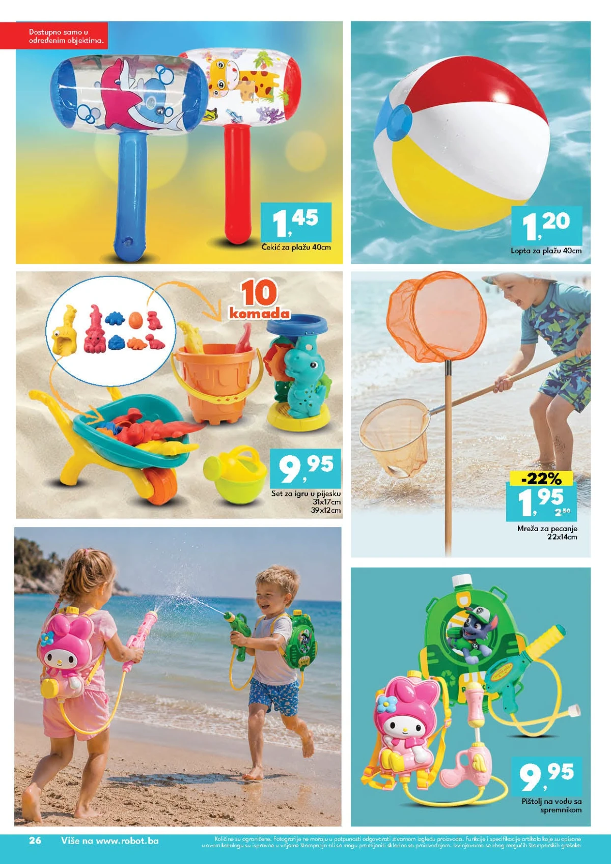 Robot katalog strana 31 – ljetna moda i dodaci za plažu