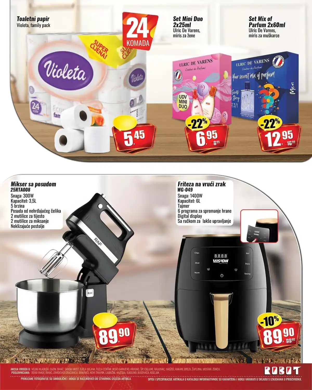Robot vikend ponuda sniženja proizvoda strana 4 april 2026 katalog