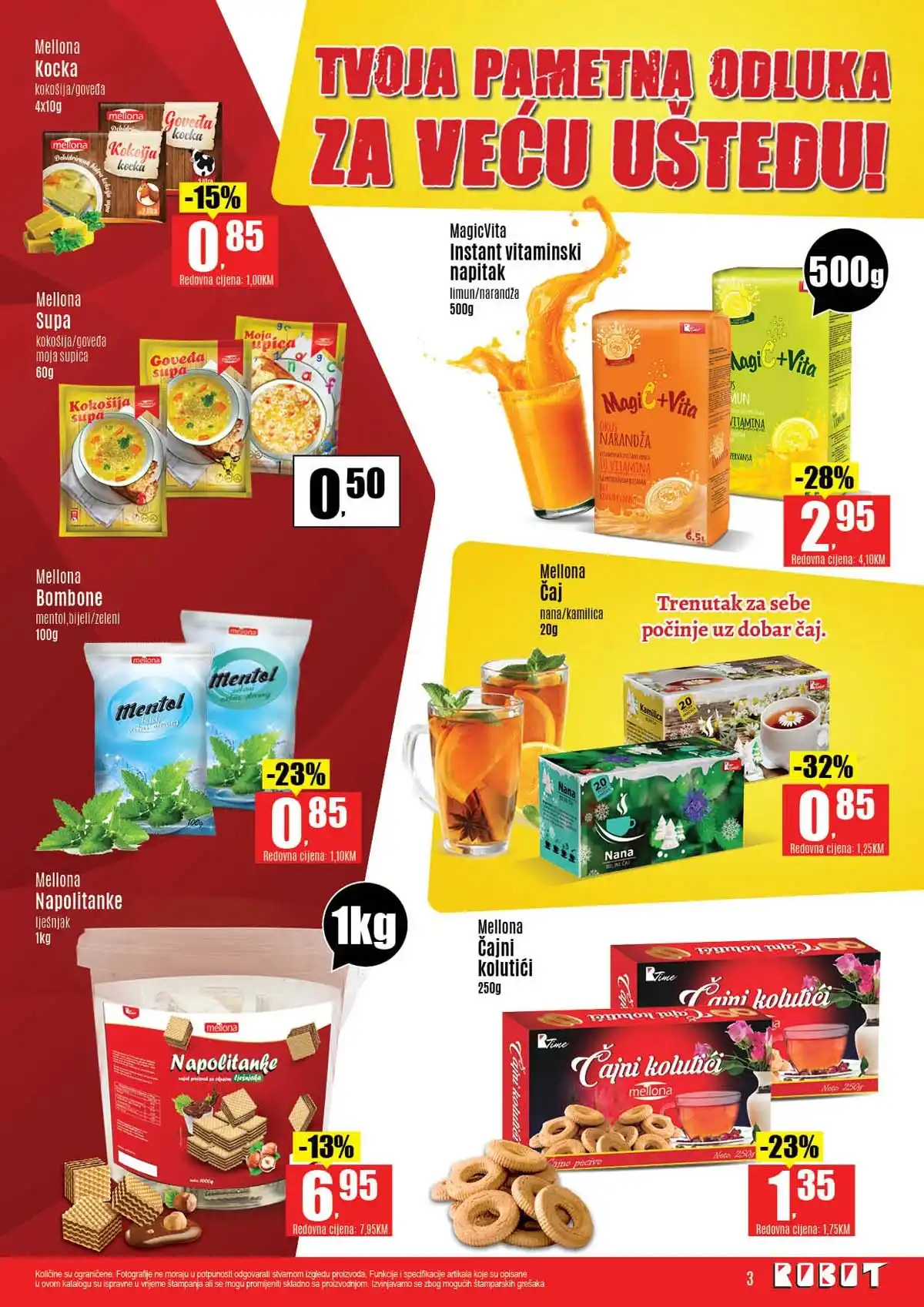 Robot katalog sniženja do 41 posto prehrambeni proizvodi april 2026 strana 3