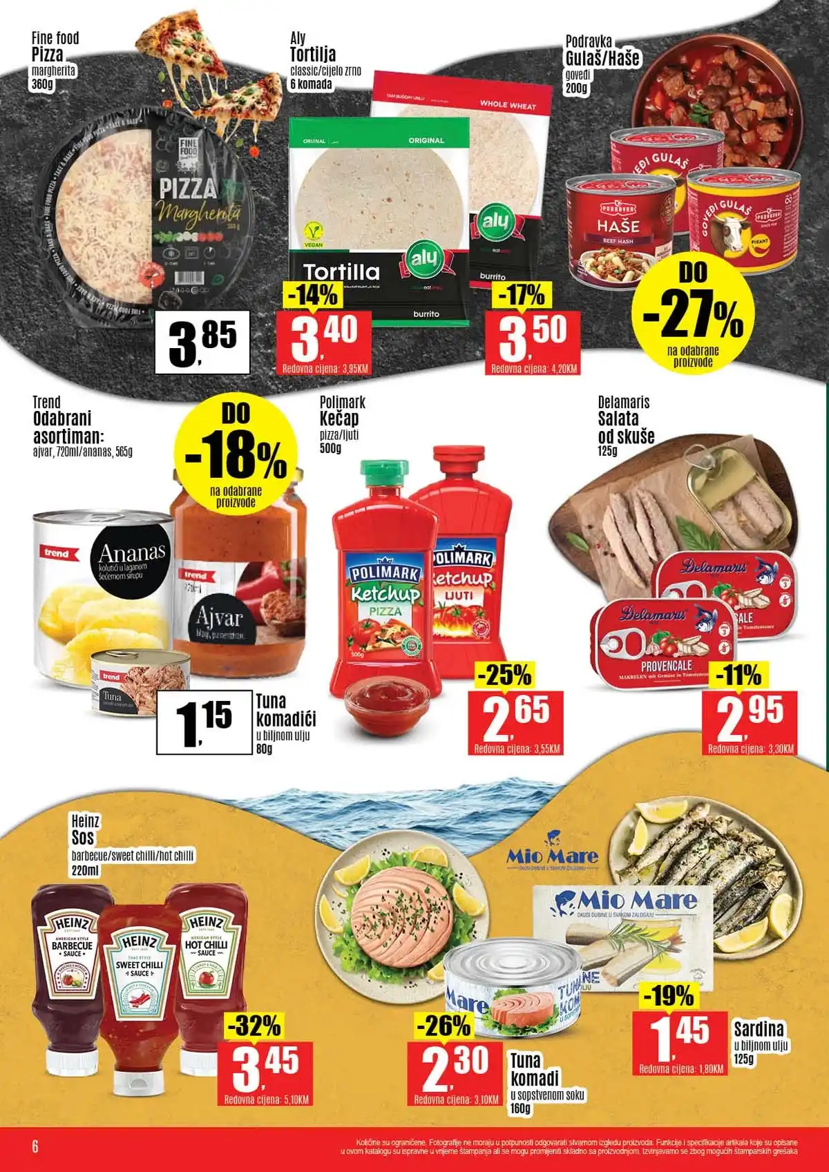 Robot katalog sniženja do 41 posto prehrambeni proizvodi april 2026 strana 6