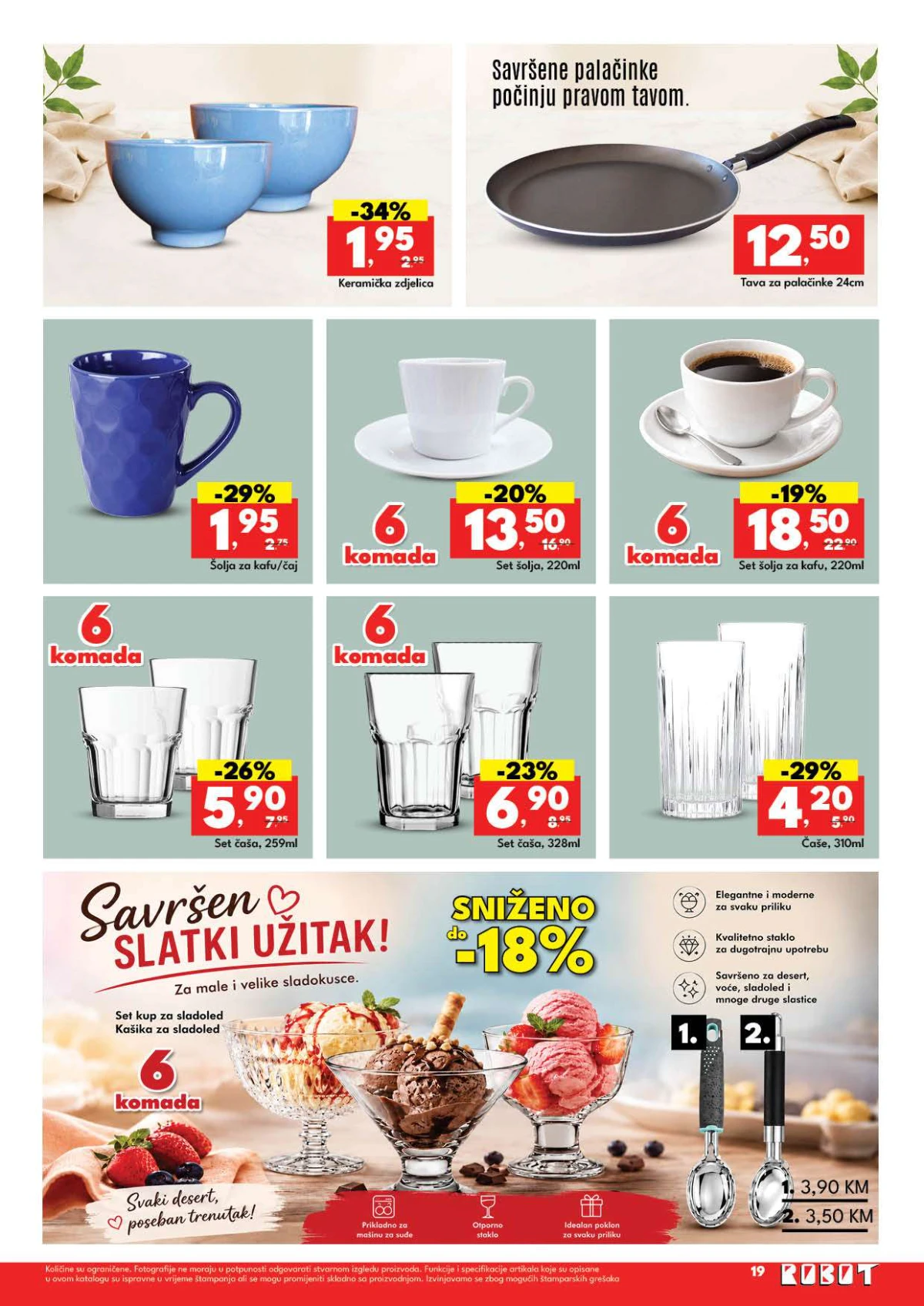 Robot katalog do 01.08.2026. – tekstil za dom, peškiri, posteljina i kućni program na akciji