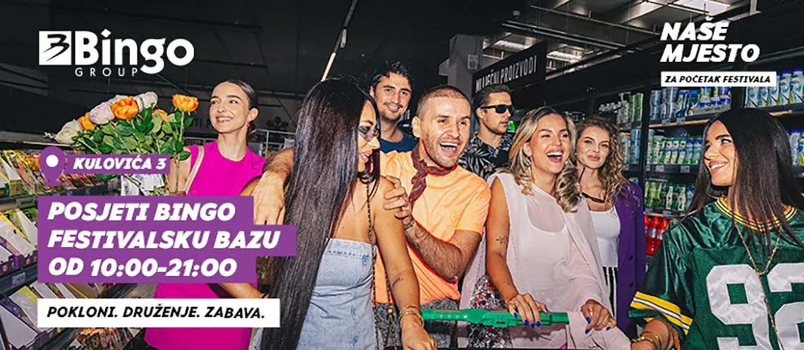 Bingova festivalska baza Sarajevo 2024 - šansa za osvajanje 5000 KM