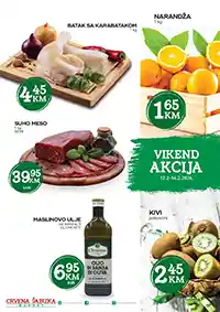 Crvena jabuka vikend akcija katalog sniženja prehrane do 14 februara 2026