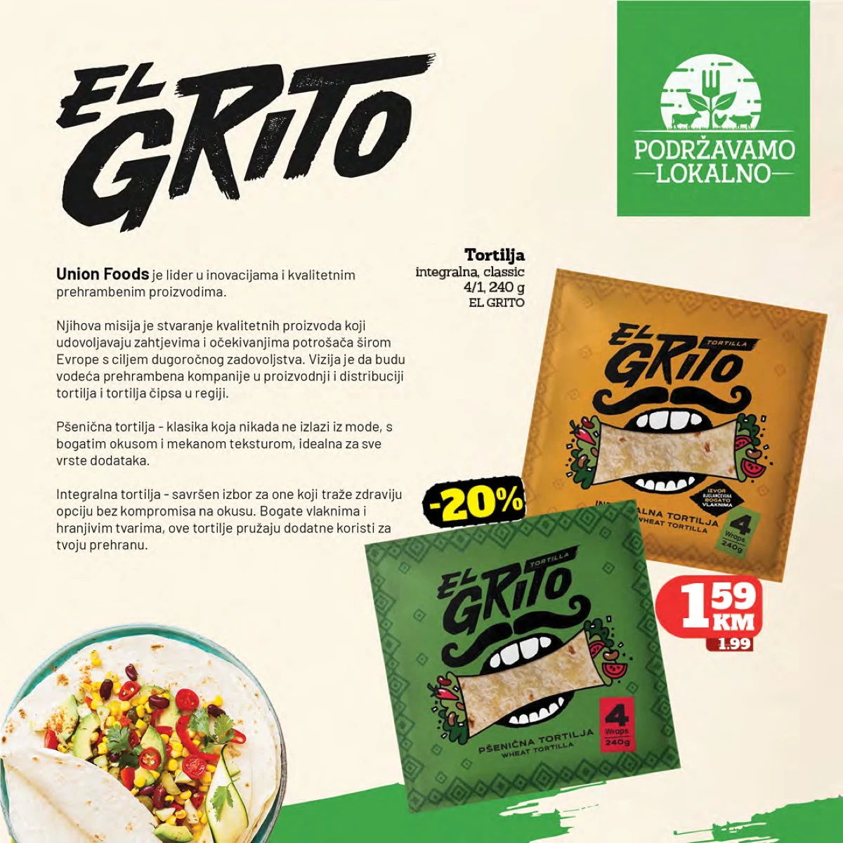 Tropic XXL ušteda katalog – akcijska ponuda prehrambenih proizvoda | strana 20