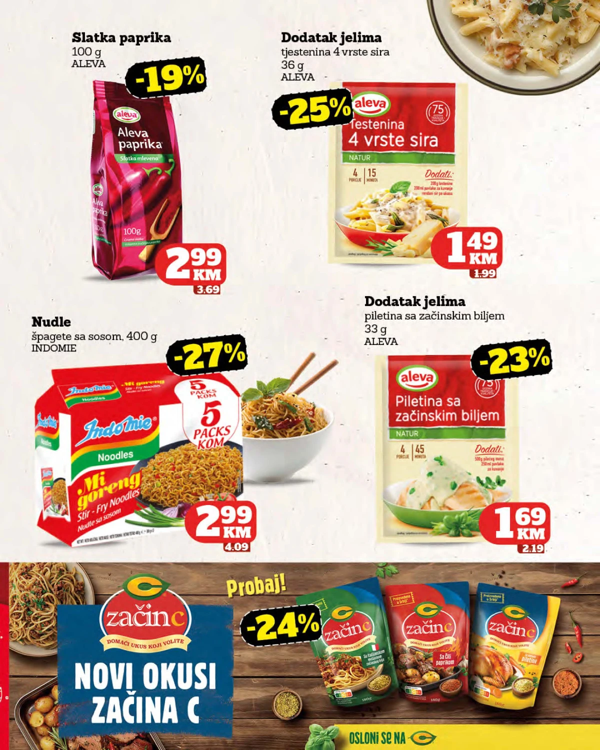Moj Market katalog do 18.08.2026. – začini, nudle i dodaci jelima | strana 3